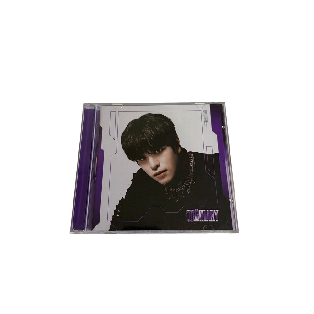 Stray Kids Oddinary CD Jewel Case‎ Seungmin Purple K-Pop Album with Stickers